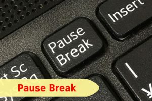 Pause/Breakの用途