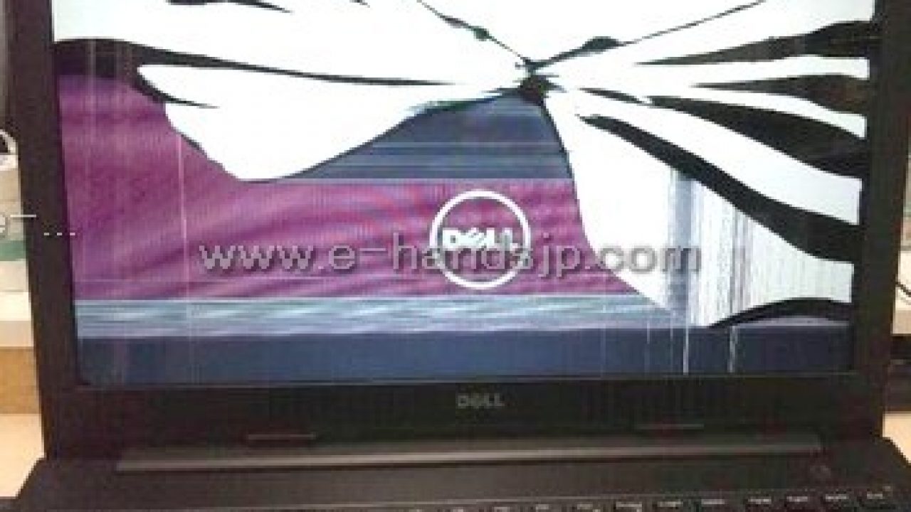 DELL Inspiron15-5000画面割れ【液晶修理】 - パソコン修理ブログ