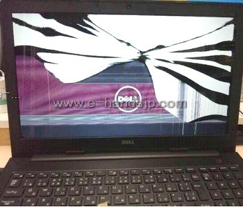 DELL Inspiron15-5000画面割れ