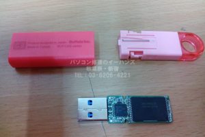 バッファロー USB　分解