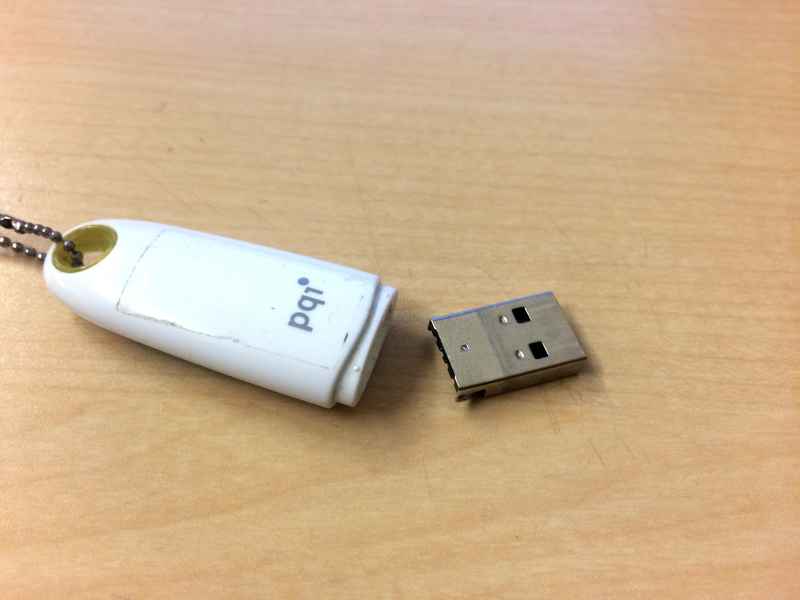 pqi USBメモリ故障