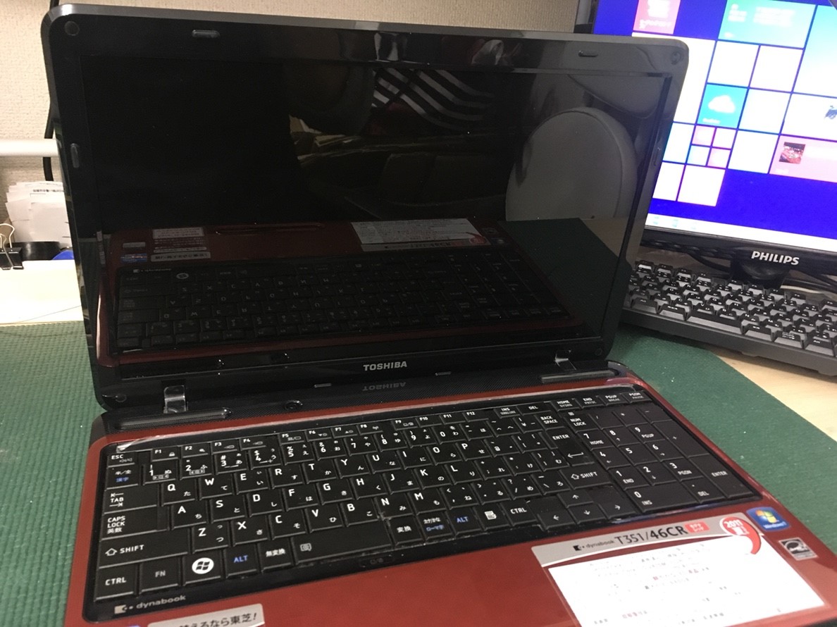 東芝 dynabook T351/46CRのマザーボード修理 | パソコン修理ブログ 