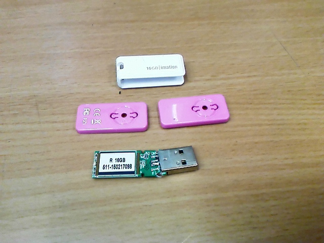 USB折れた　分解