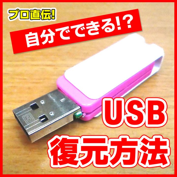 USB復元方法【自分で】
