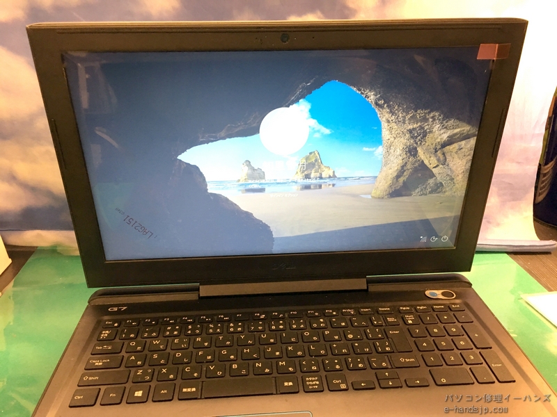 DELL G7 7588液晶修理完了