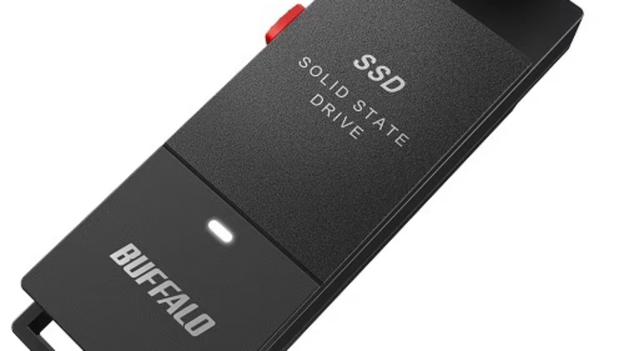 USB SSDのデータ復旧 BAFFALO 1TB 物理故障