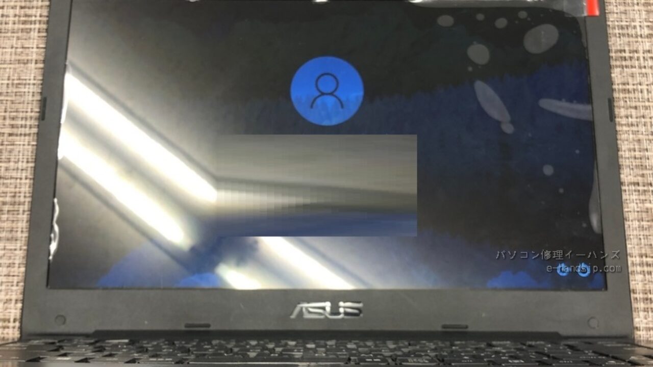 ASUS R417Y 画面真っ暗【液晶修理】 - パソコン修理ブログ イーハンズ