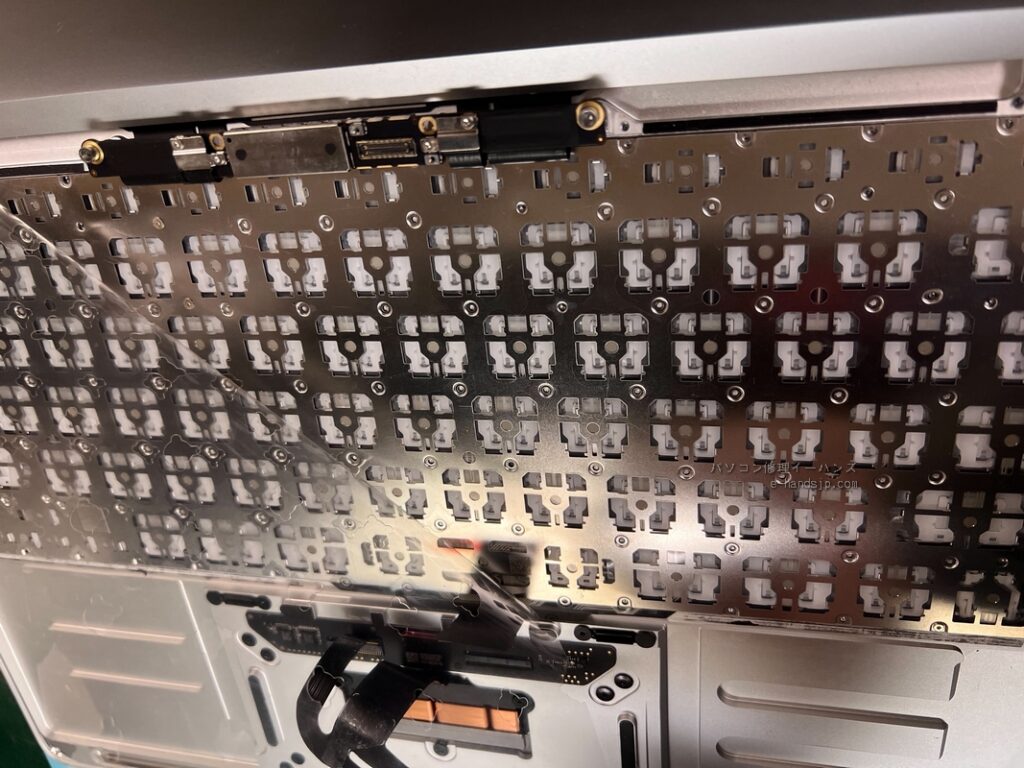 新しいキーボードへ交換