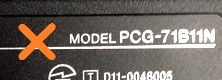 PCG型番