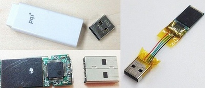 USBメモリが折れた